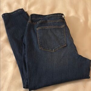 Sonoma Curvy Skinny Blue Jeans
